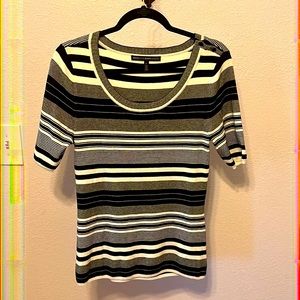 White House Black Market short sleeve sweater top